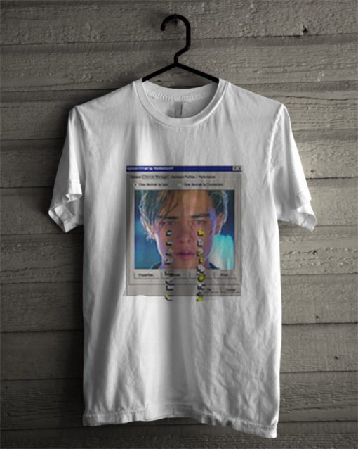 Crying Leonardo MS-DOS T-Shirt