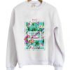Flamingo Flower Sweatshirt