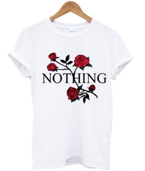 Flowers 'Nothing' T-Shirt