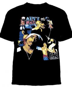 I Ain't Mad At Cha 2Pac Shakur T Shirt back