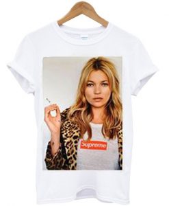 Kate Moss Supreme Unisex adult T shirt