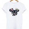 Mickey Mouse Floral T Shirt