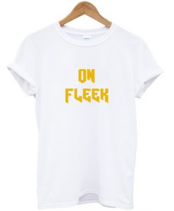 On Fleek Gold T shirt