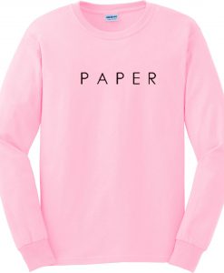 Paper Sweatshirt