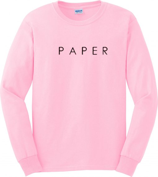 Paper Sweatshirt