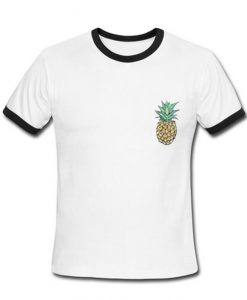 Pineapple Ringer T Shirt