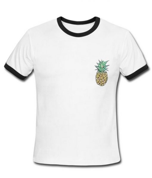 Pineapple Ringer T Shirt