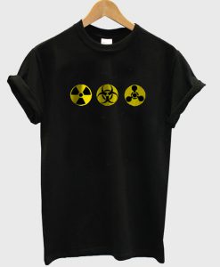 Radioactive Chemical Hazard Biohazard T-Shirt