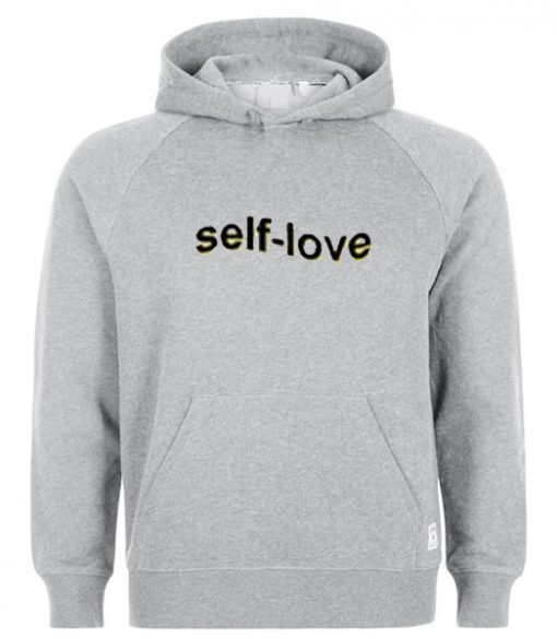 Self Love Grey Hoodie