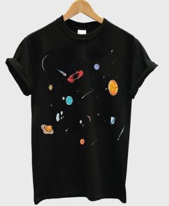 Space planet Galaxy T Shirt