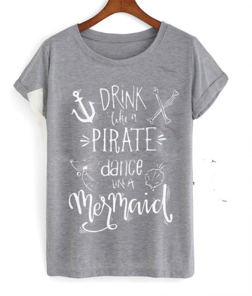 Trendy Mermaid Pirate Shirt