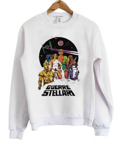 star wars guerre stellari sweatshirt