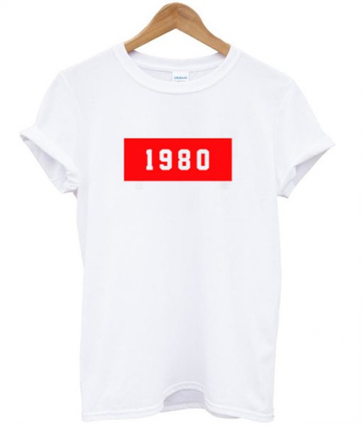 1980 Unisex adult T shirt