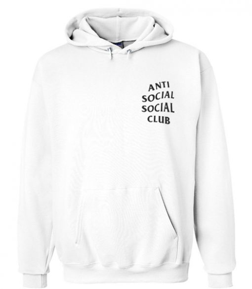 Anti Social Club Clothing Hoodie