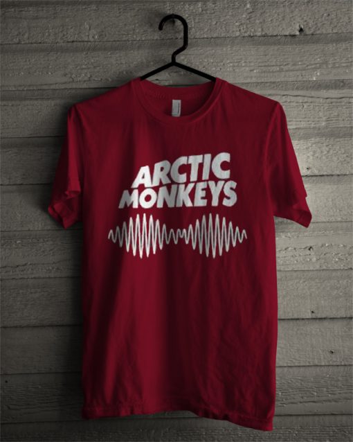 Arctic Monkey Maroon T-Shirt