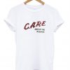 Care About Me Please White T-Shirt