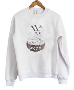 Cat Japanese Art Food Unisex Sweatshirts