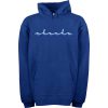 Chacha The Wave Blue hoodie