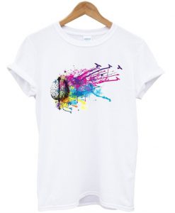 Colorful Beautiful Brain Shirt