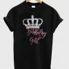 Crown Birthday Girl Tshirt