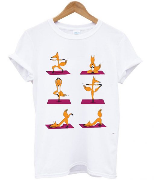 Dancing Yoga Fox T-Shirt