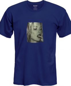 Girl Smoking T Shirt