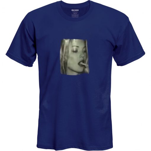 Girl Smoking T Shirt