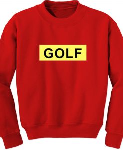 Golf Font Sweatshirt