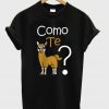 Llamas - Shirt