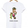 Pharrell Williams & Bart Simpson t shirt