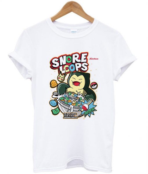 Pokemon Snore Loops T-Shirt