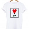 Rose Heart T Shirt