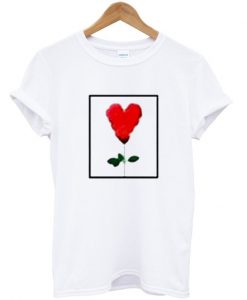 Rose Heart T Shirt