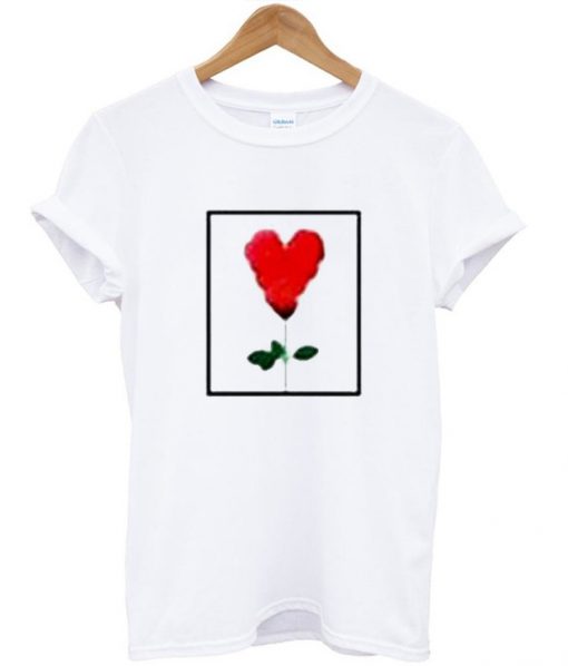 Rose Heart T Shirt