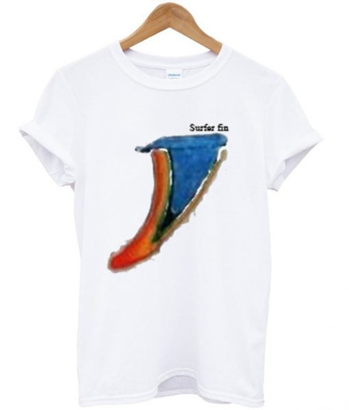 Surfer fin t shirt