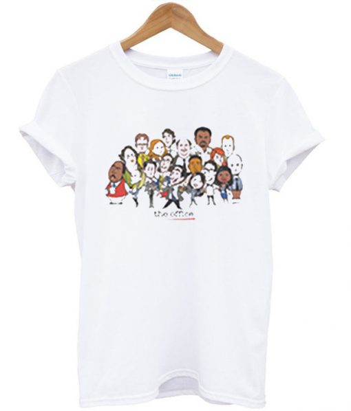 The Office Cast Cartoon T Shirt