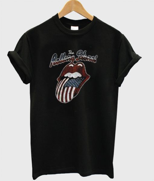 The Rolling Stones USA Tongue T-Shirt