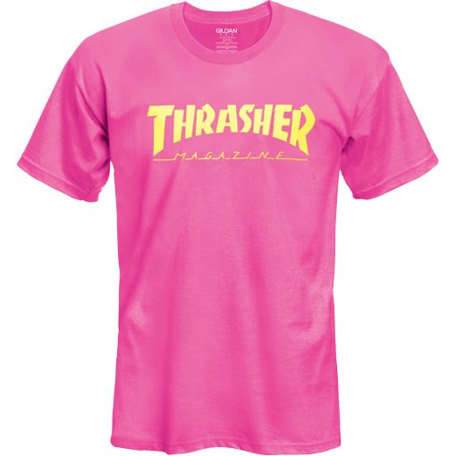 Thrasher Magazine Hot Pink T shirt