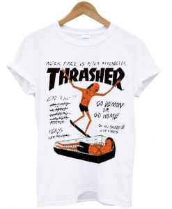 Thrasher Magazine Neck Face Vs Peter Ramondetta T Shirt