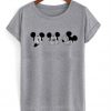 Three Head Mickey Mouse T-shirt
