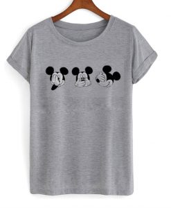 Three Head Mickey Mouse T-shirt