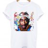 Tupac Shakur Painting T shirt