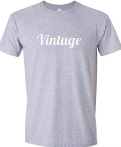 Vintage Font T-Shirt