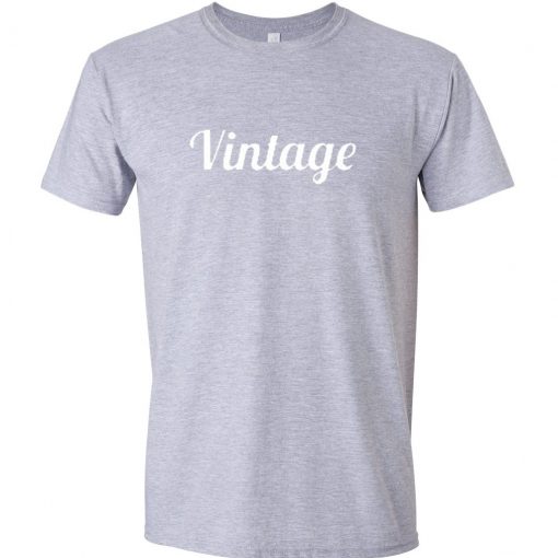 Vintage Font T-Shirt