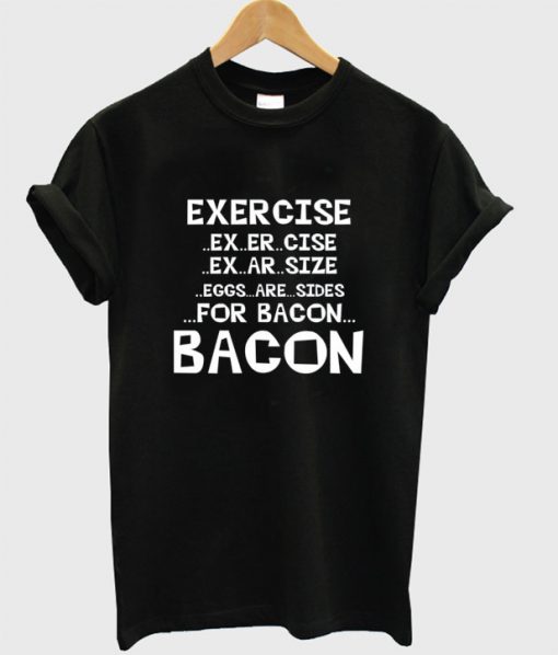 bacon tshirt