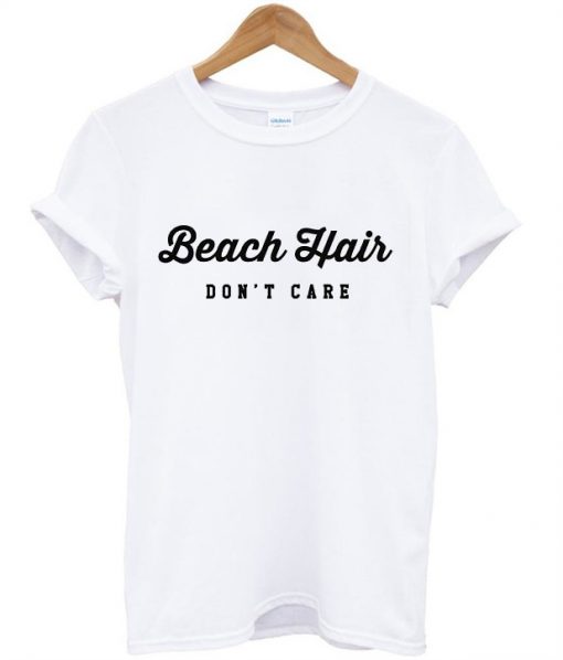 beach hair t shirt