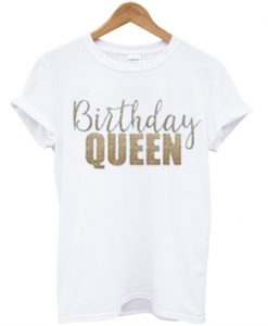 birthday queen bling bling t shirt