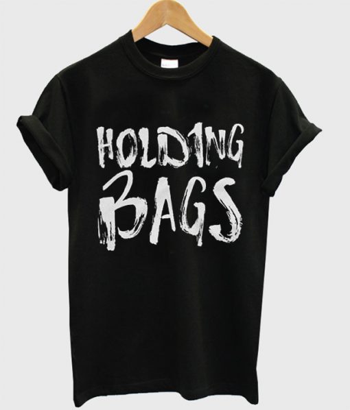 holding bags t shirt