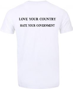 love your country t shirt back