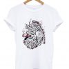 skull fire riders t-shirt